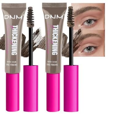 Imagem de BINGBRUSH Máscara De Cílios Espessante Com Cor, Brow Fast Sculpt, À Prova D'Água, Sem Transferência, Pincel Para Preencher Sobrancelhas E Cobrir Fios Grisalhos - Cruelty Free (2 Unidades: 2 Loiro Fr