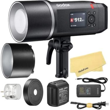 Imagem de Godox AD600BM II AD600BMII AD600BMII AD600 BM II Bowens Mount 600Ws GN87 HSS Flash Strobe Monolight, 0,01~1,9s tempo de reciclagem, bateria de lítio 10,8V/8940mAh, 500 flashes de potência total (GODOX