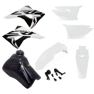 Imagem de Kit Plástico Biker Next Crf 230 2007 P/ 2020 Adesivos e Tanque