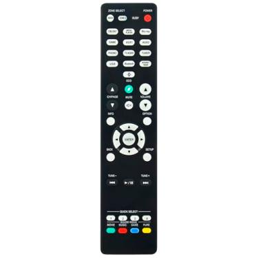 Imagem de Controle remoto de áudio e vídeo de substituição RC-1244 compatível com receptor de rede Denon 8K AV AVR-X1700H, AVR-X1700H DAB, AVR-S760H, AVRX1700H, AVRX1700H DAB, AVRS760H
