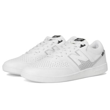 Imagem de New Balance Tênis de skate unissex adulto 508 Brandon Westgate, Branco, 11 Women/9.5 Men