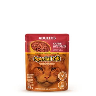 Imagem de Sache gato adulto sabor carne - Special cat