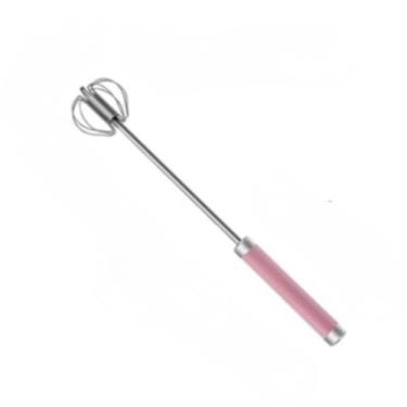 Imagem de Kit 2 Batedor Semi Automático de ovos Colorida Mixer Giratório UTILIDADES DE CASA