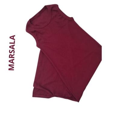 Imagem de Vestido T-shirt Feminino Canelado Manga Longa - Regata - Alça e curto 