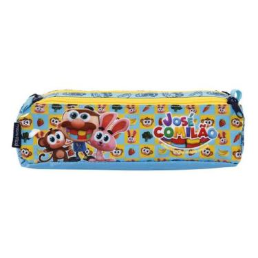 Imagem de Estojo Soft 3 Divisões Infantil Menino José Comilão Dermiwil
