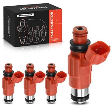 Imagem de A-Premium 4 peças de injetores de combustível compatíveis com Mitsubishi Mirage 1997-2001 e 2003 Chevrolet Tracker e Suzuki Vitara 1999-2003 e Yamaha externa 2000-2015 115HP, 1.8L 2.0L, Gas, substituição # 68V8A3600000