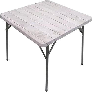 Imagem de Capa de mesa de madeira ajustada, estampa de textura de prancha de madeira, toalha de mesa impermeável interna/externa, sala de jantar de pátio e cozinha, serve para mesa de 122 x 172 cm