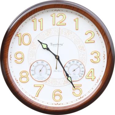 Imagem de Relógio De Parede Decorativo Tiansheng® 46cm Branco