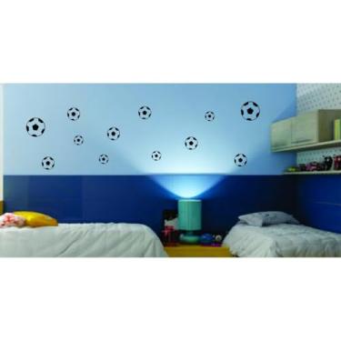Imagem de Adesivo Decorativo Parede Quarto Menino Bola De Futebol