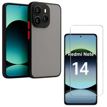 Imagem de Capa Capinha Translúcida + Película 9D Premium Cerâmica Compatível Com Xiaomi Redmi Note 14 4G Tela de 6.67 Polegadas - (Hard Glass Store)