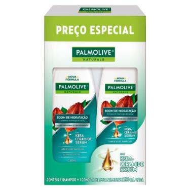 Imagem de Kit Shampoo e Condicionador Palmolive Naturals Boom de Hidratação com 
