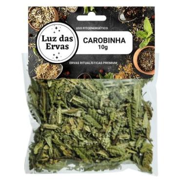Imagem de Carobinha 10g  Limpeza Espiritual e Cura Energética - Luz das Ervas