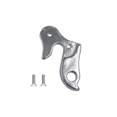 Imagem de TerchPilet Cabide de desviador 339, compatível com Norco Part #913000-001, substitui o gancho 485 D627, para Norco, Schwinn, Mongoose, Decathlon, HARO, Silverback, com parafusos de montagem, prata