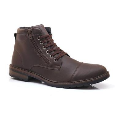 Imagem de Bota Masculina Pórtice Estilo Universitário Com Ziper - Avenue, Mascul