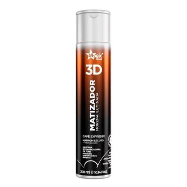 Imagem de MAGIC COLOR 3D Gloss Matizador 300ml Efeitos Ruivo Loiro Moreno, CAFÉ 