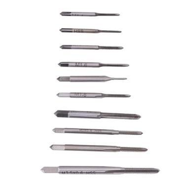 Imagem de Karlak 10pcs Mini M1 a M3.5 Máquina Torneira de Mão Torpe de Toques de Rosca, Resistência Ao Calor de Alto Desgaste, 10 Tamanhos, Experiência Suave Com Eles, Design de Rosca Padrão,