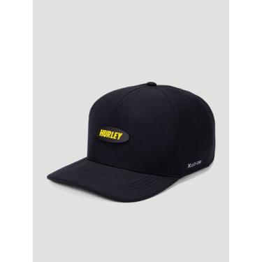 Imagem de Boné Hurley HYAC010506 Fastplate Imp Juvenil, Preto