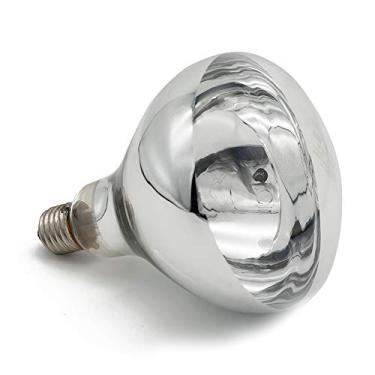 Imagem de Fengrun Lâmpada de aquecimento infravermelho para animais de inverno, lâmpada Yuba de banheiro vidro rígido transparente (250W, 120V)