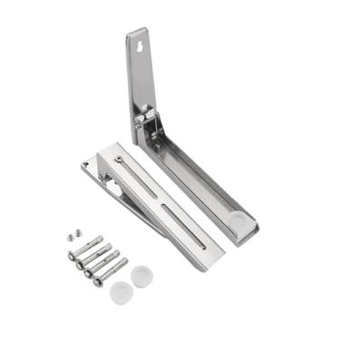 Imagem de ＫＬＫＣＭＳ Suporte de Micro-ondas em aço Carbono, Montagem Na Parede, Acessório Prático para Cozinha, Prata