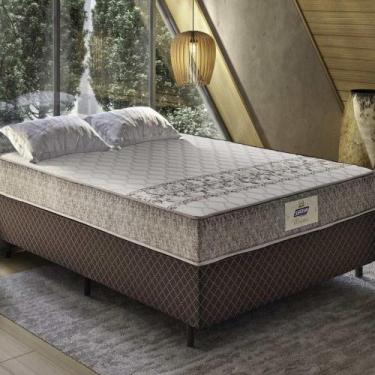 Imagem de Cama Box Conjugado Casal com Colchão (138x59x188) Macau Gazin CR35359 