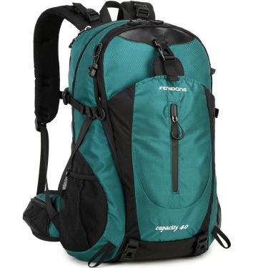 Imagem de Mochila FENGDONG impermeável 40L para caminhadas, acampamentos e viagens