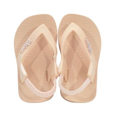 Imagem de Chinelo Mini Melissa Sun Long Beach bb Bege
