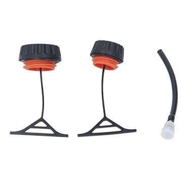 Imagem de Yctze Kit de Tampas de Combustível e óleo de Substituição de Gás para 020 021 023 024 025 026 028 034 SAW CHINAK - 0000 350 0510 & 0000 350 0520