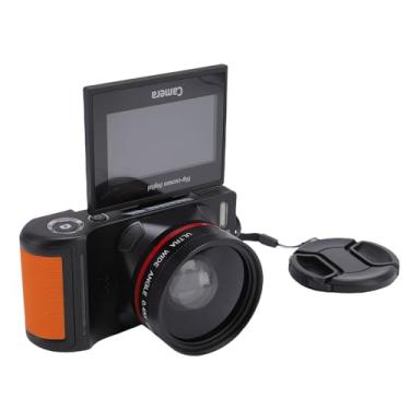 Imagem de Dpofirs Câmera Digital 4K para Fotografia, Câmera de Vlogging de 64MP, Com Tela Flip de 3 Polegadas de 180 Graus, Zoom Digital 18x, Câmeras de Wifi Compactas, para Viagem para Iniciantes (branco)