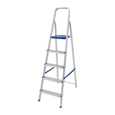 Imagem de Escada em Alumínio Mor com 5 Degraus 76cmx44cmx1,56m