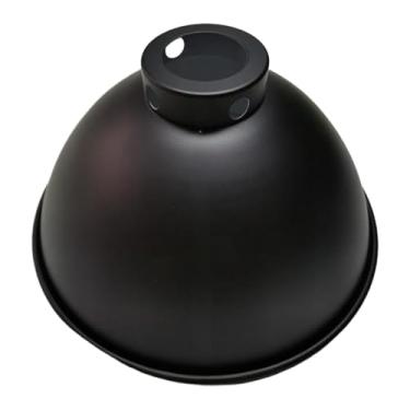 Imagem de Gralara Capa para lâmpada de cúpula para répteis, abajur, peças de reposição, luminária para tartarugas, lagartos, 8.5in White Lining