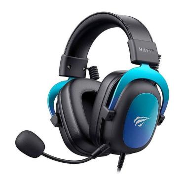 Imagem de Headset Gamer Havit Gamenote, USB 7.1, Drivers de 53mm, Múltiplas Plataformas, Black/Blue