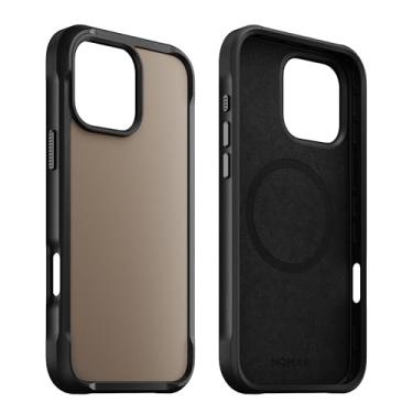 Imagem de NOMAD Capa robusta para iPhone 16 Pro Max - Deserto - Capa para iPhone 16 Pro Max com carregamento Magsafe, capa de telefone robusta tática