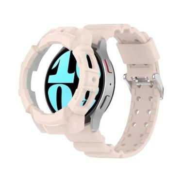 Imagem de Samsung Galaxy Watch 6 5 40mm 44mm Esportes Silicone Armor Case Band P