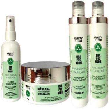 Imagem de Tratamento Antiqueda Capilar Ora Pro-Nóbis Vanity Kit 4Itens
