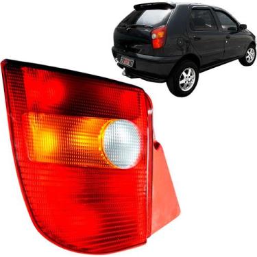 Imagem de Lanterna Traseira Palio 96 97 98 99 Tricolor Acrílico Ld - COFRAN LANT