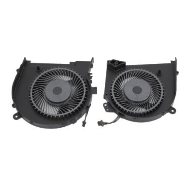 Imagem de aqxreight Substituição do Ventilador de Resfriamento de Laptop Omen 15-DH-4 Pinos CPU GPU Cooler Compatível Com Modelos 15-DH1070WM 15-DH0111TX (CPU e GPU)