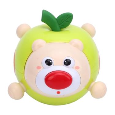 Imagem de Mingzhe Crianças Balançam Os Efeitos Sonoros de Brinquedos Puzzle Early Education Toy para Crianças Aplicáveis ​​ao Tempo da Barriga Wobbler (Verde)