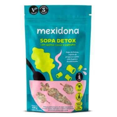 Imagem de Sopa Detox Mexidona com Quinoa Couve e Espinafre Legumes Desidratados 
