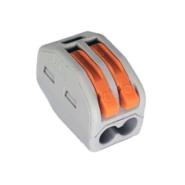 Imagem de Kit Conector Borne De Emenda 2 Entradas 20 Peças