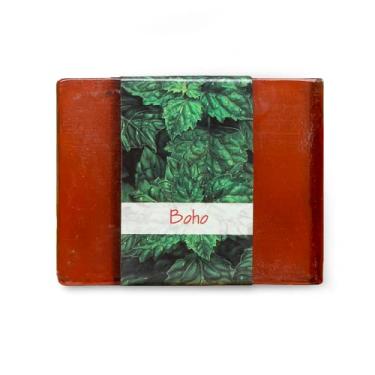 Imagem de Sabonete em barra de glicerina com aroma boho – natural, vegano, hipoalergênico – hidratante e hidratante com 100% glicerina vegetal – livre de sulfatos, parabenos, sem produtos químicos – 127 g