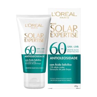 Imagem de Protetor Solar Facial L'oréal Solar Expertise Antioleosidade Fps60 - L