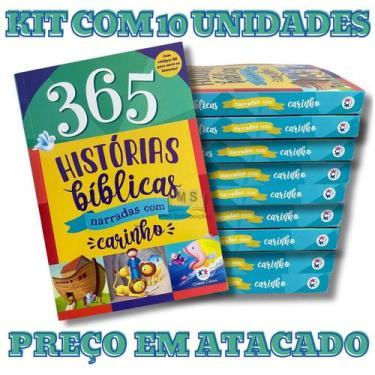 Imagem de Livro Devocional 365 Historias Bíblicas Ilustradas Coloridas Brochura 
