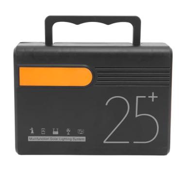 Imagem de Zhjvihx Gerador Solar Ao Ar Livre, Estação de Energia Portátil de Proteção de Sobrecorrente para Laptops para Smartphones