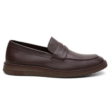 Imagem de Mocassim Loafer Masculino Casual Couro