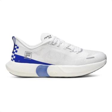 Imagem de Tênis Fila Kr7 Pro Speed Tech Masculino, 41, Branco, Azul