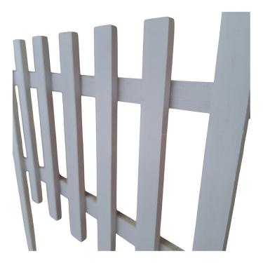 Imagem de Cerca De Eucalipto Branca 30x50 Cm Classica