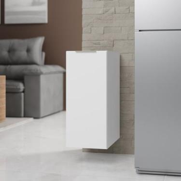 Imagem de Balcão Suspenso 1 Porta 30cm sem Tampo Ipanema CabeCasa MadeiraOrigina