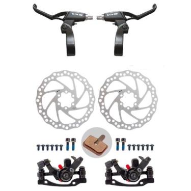 Imagem de Freio A Disco Paco Mecânico Completo Maçaneta, Pinça, Cabos - GTA, Pre