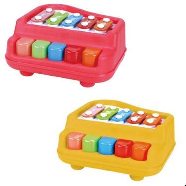 Imagem de Piano xilofone baby-infantil-musical-crianca - DM TOYS