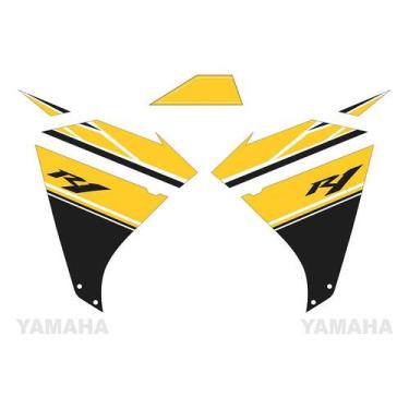 Imagem de Adesivo Protetor Tank Pad Yamaha YZF R1 2009 a 2012 - Alta Resistência